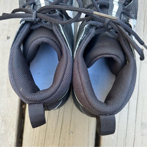 Nike Alpha Menace 3 Shark Black Football Mid Top Cleats | Men’s Size 10 - Picture 5 of 10